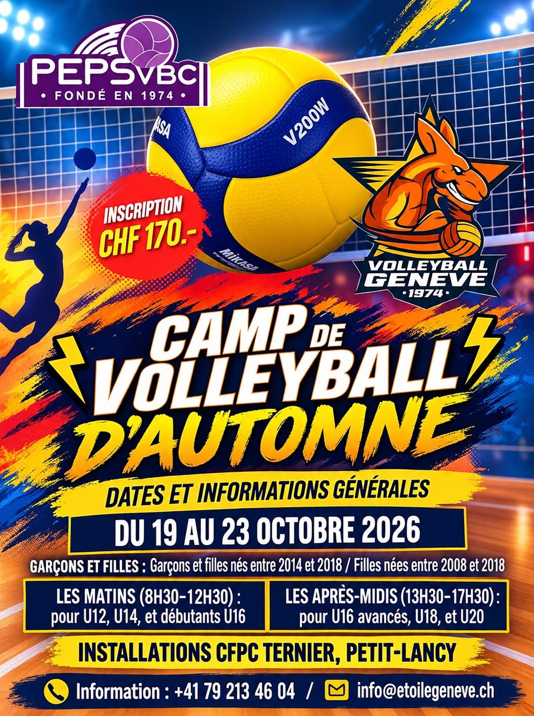 Camp d’automne 2026 : c’est reparti pour une 3e édition !